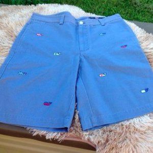 Vineyard Vines Whale Embroidered Breaker Shorts